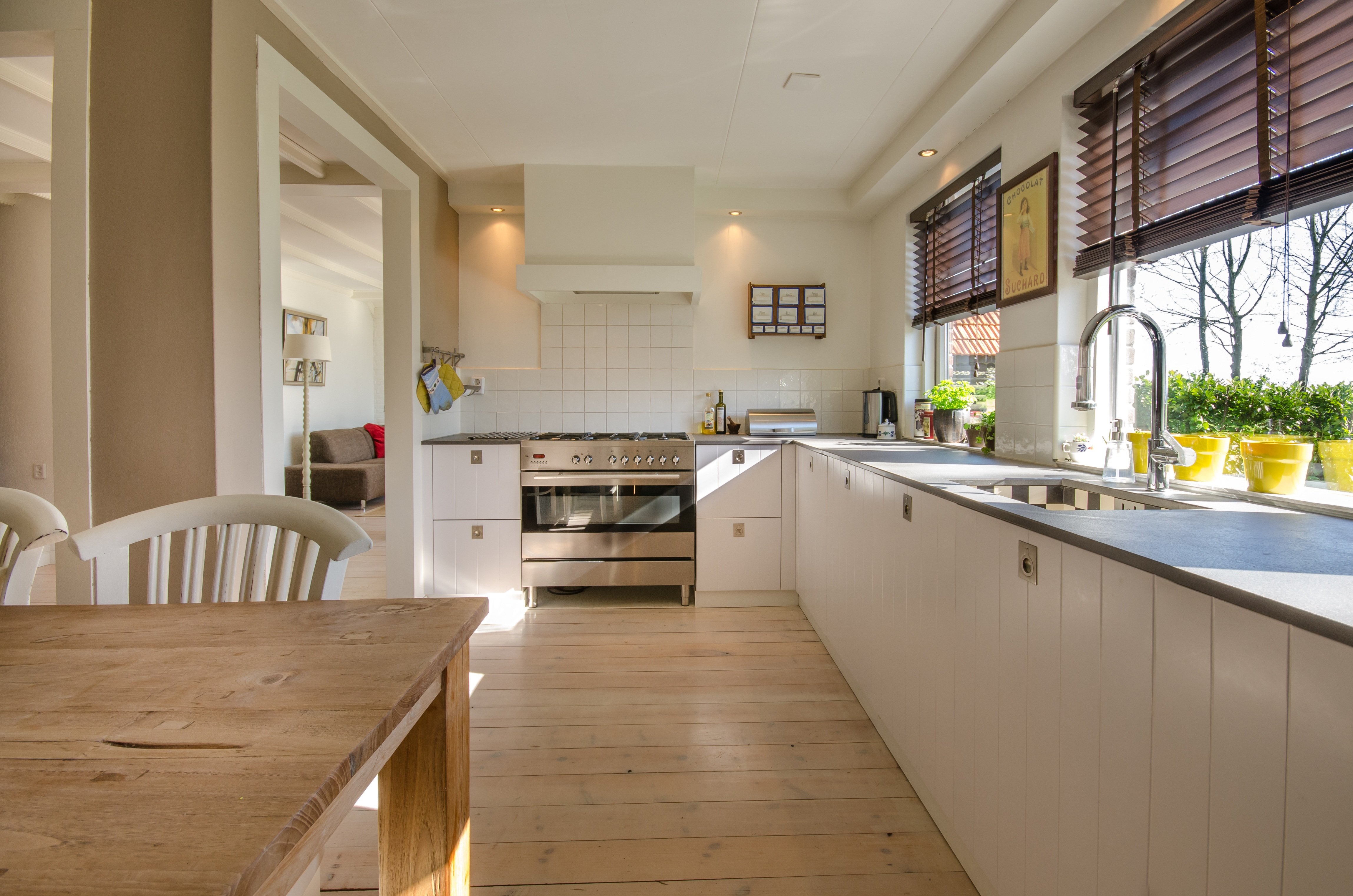 Modern kitchen installation