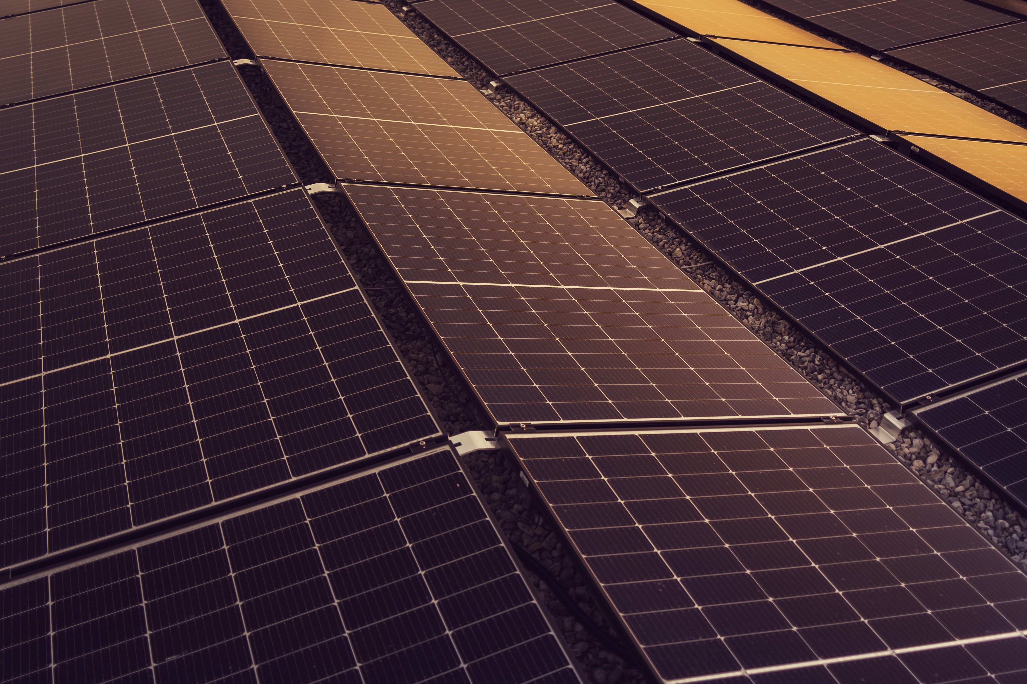 Solar panel installation